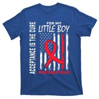 Acceptance Redinstead Wear Red Instead Autism Son Little Meaningful Gift T-Shirt