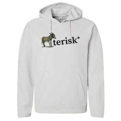 Asterisk Reader Writer Performance Fleece Hoodie