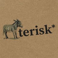 Asterisk Reader Writer Cotton Canvas Backpack