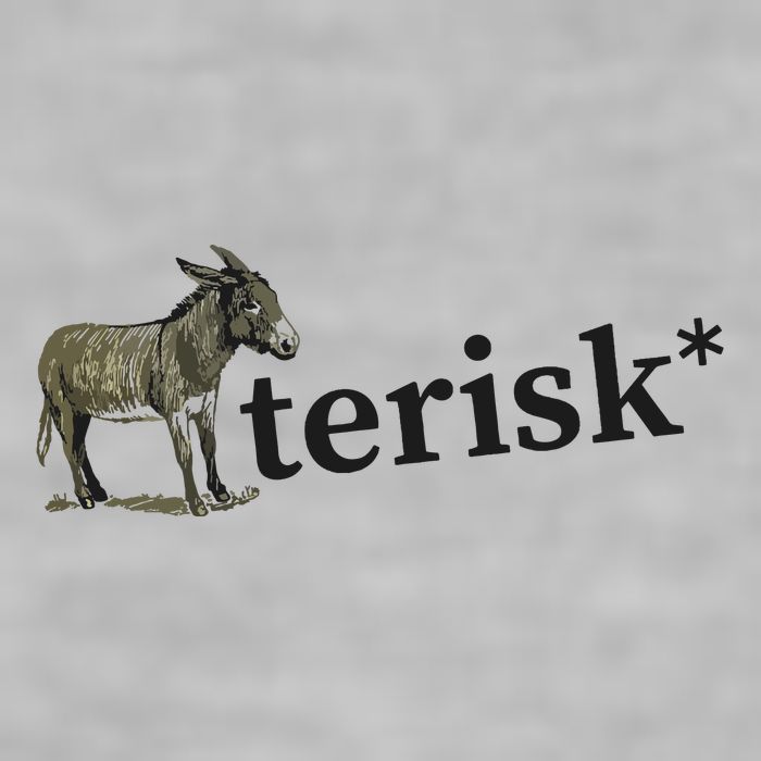 Asterisk Reader Writer Ladies PosiCharge Tri-Blend Wicking Tank