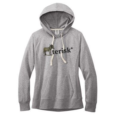 Asterisk Reader Writer Women's Fleece Hoodie