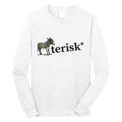 Asterisk Reader Writer Long Sleeve Shirt