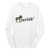 Asterisk Reader Writer Long Sleeve Shirt