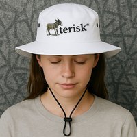 Asterisk Reader Writer Bucket Hat