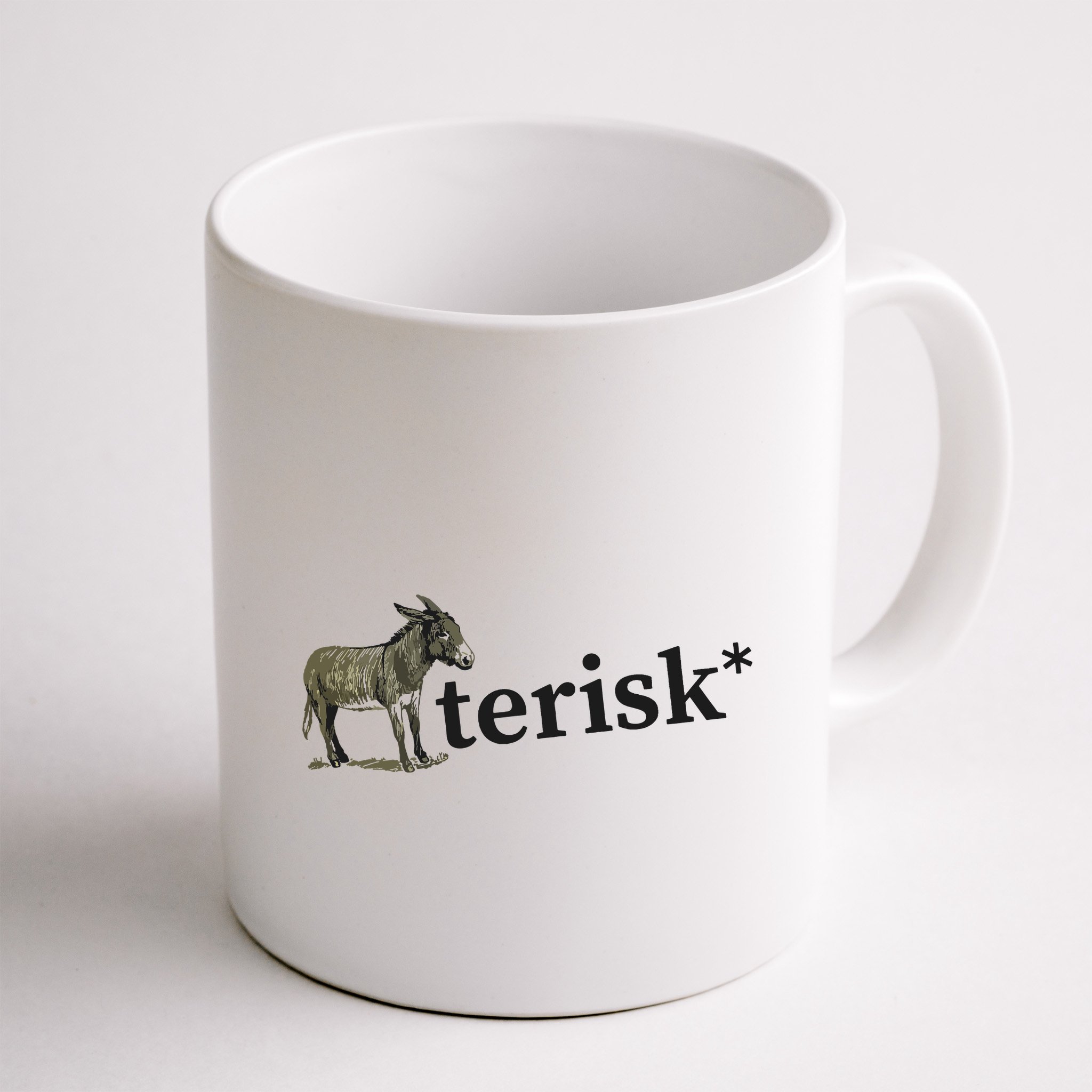 Asterisk Reader Writer Mug