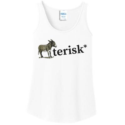 Asterisk Reader Writer Ladies Essential Tank