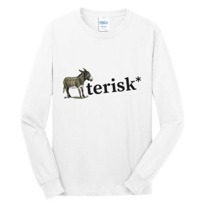 Asterisk Reader Writer Tall Long Sleeve T-Shirt