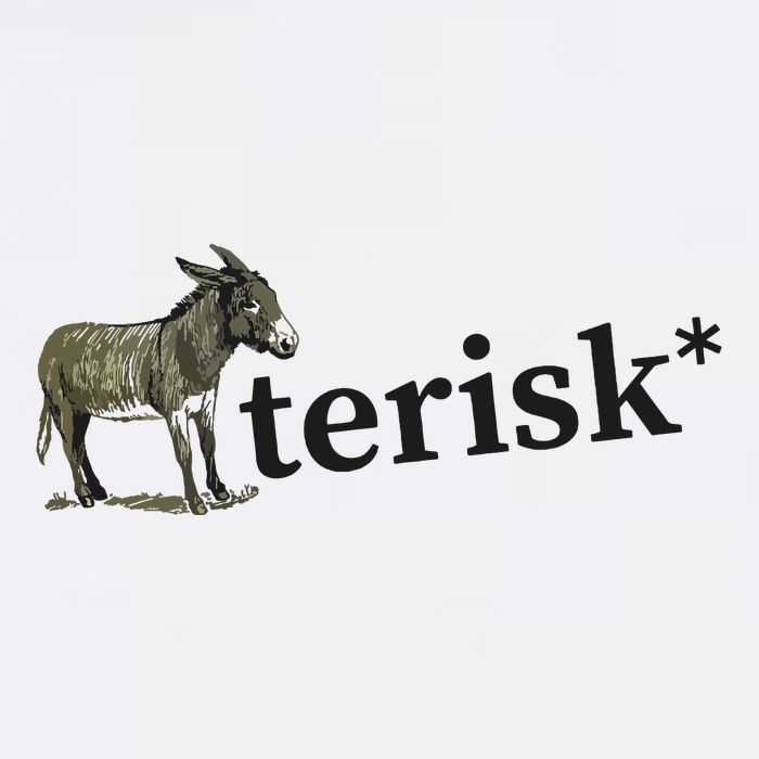Asterisk Reader Writer Poster