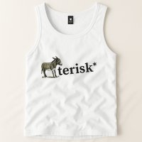 Asterisk Reader Writer Tank Top