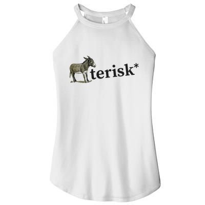 Asterisk Reader Writer Women's Perfect Tri Rocker Tank