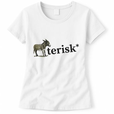Asterisk Reader Writer Womens T-Shirt