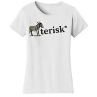 Asterisk Reader Writer Women's T-Shirt