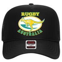 Australia Rugby Wallabies Rugby Jersey Australian Flag High Crown Mesh Back Trucker Hat