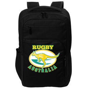 Australia Rugby Wallabies Rugby Jersey Australian Flag Impact Tech Backpack