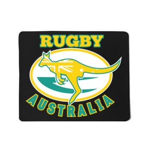 Australia Rugby Wallabies Rugby Jersey Australian Flag Mousepad