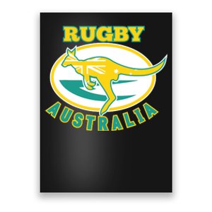 Australia Rugby Wallabies Rugby Jersey Australian Flag Poster