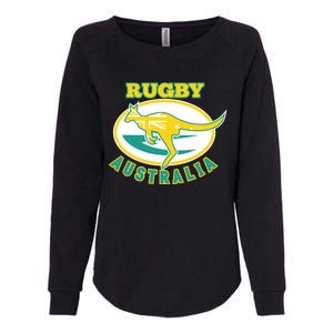 Australia Rugby Wallabies Rugby Jersey Australian Flag Womens California Wash Sweatshirt