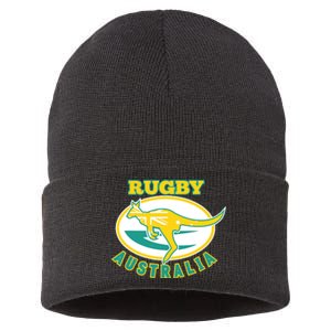 Australia Rugby Wallabies Rugby Jersey Australian Flag Sustainable Knit Beanie