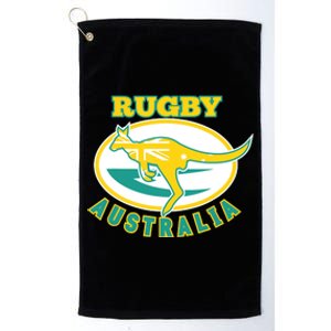 Australia Rugby Wallabies Rugby Jersey Australian Flag Platinum Collection Golf Towel