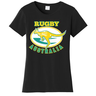 Australia Rugby Wallabies Rugby Jersey Australian Flag Women's T-Shirt