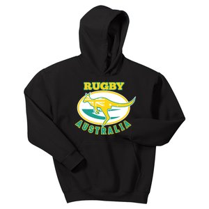 Australia Rugby Wallabies Rugby Jersey Australian Flag Kids Hoodie