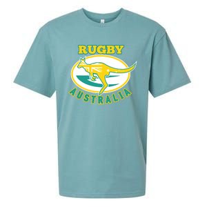 Australia Rugby Wallabies Rugby Jersey Australian Flag Sueded Cloud Jersey T-Shirt