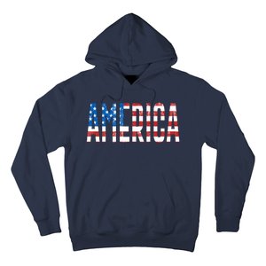 America Red White Blue Stars And Stripes Hoodie