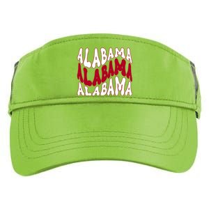 Alabama Retro Wave Adult Drive Performance Visor