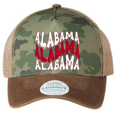 Alabama Retro Wave Legacy Tie Dye Trucker Hat