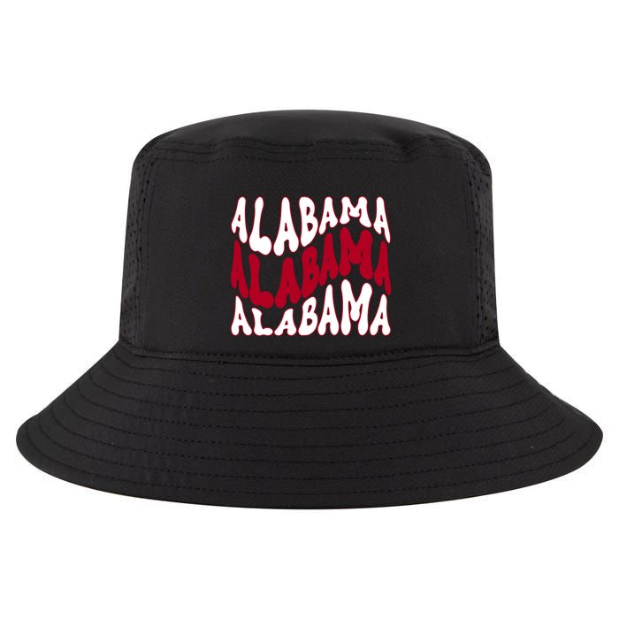 Alabama Retro Wave Cool Comfort Performance Bucket Hat