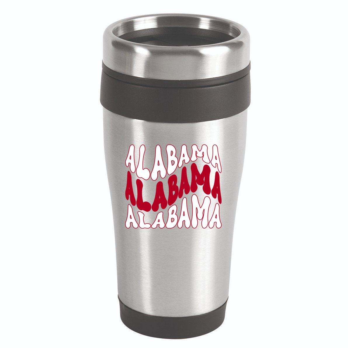 Alabama Retro Wave 16oz Travel Tumbler