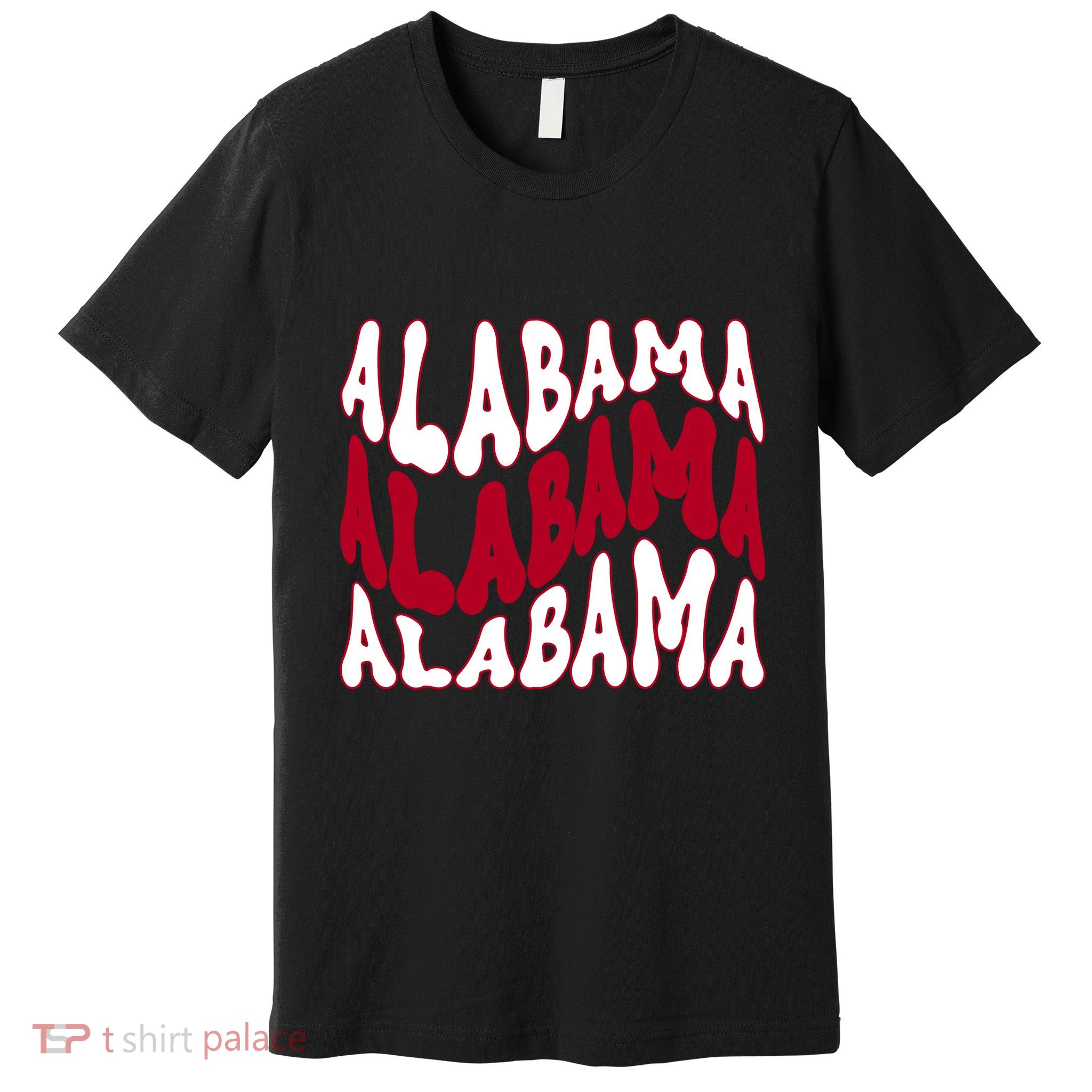 Alabama Retro Wave Premium T-Shirt