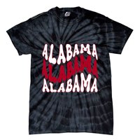 Alabama Retro Wave Tie-Dye T-Shirt