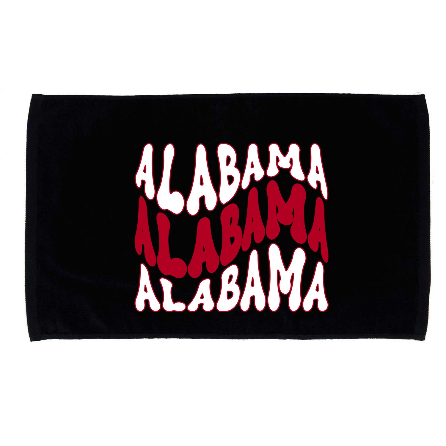 Alabama Retro Wave Microfiber Hand Towel