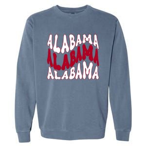 Alabama Retro Wave Garment-Dyed Sweatshirt