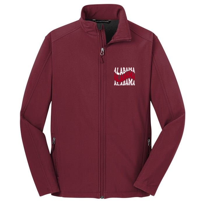 Alabama Retro Wave Core Soft Shell Jacket