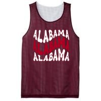 Alabama Retro Wave Mesh Reversible Basketball Jersey Tank