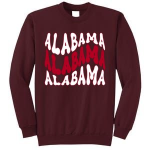 Alabama Retro Wave Tall Sweatshirt