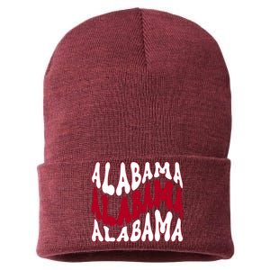 Alabama Retro Wave Sustainable Knit Beanie