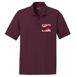 Alabama Retro Wave PosiCharge RacerMesh Polo