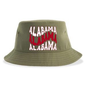 Alabama Retro Wave Sustainable Bucket Hat