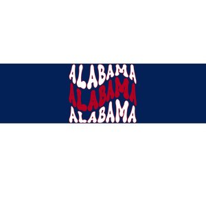 Alabama Retro Wave Bumper Sticker