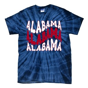 Alabama Retro Wave Tie-Dye T-Shirt