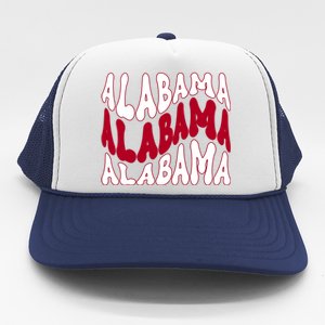 Alabama Retro Wave Trucker Hat