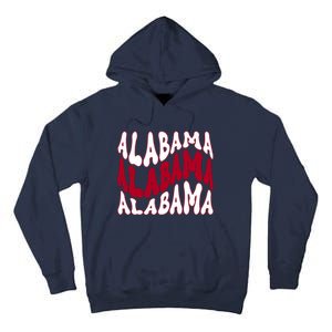 Alabama Retro Wave Tall Hoodie