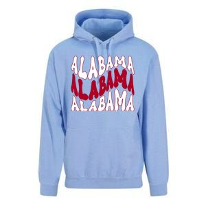 Alabama Retro Wave Unisex Surf Hoodie