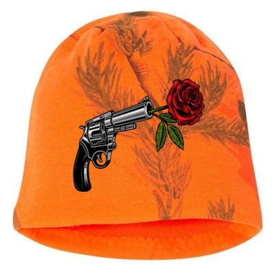 A Revolver With A Rose For Gun Lovers 2nd Adt 2a Gift Kati - Camo Knit Beanie