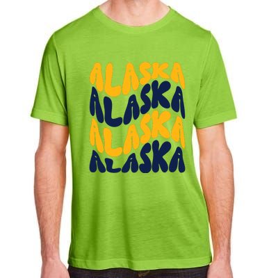 Alaska Retro Wave Adult ChromaSoft Performance T-Shirt