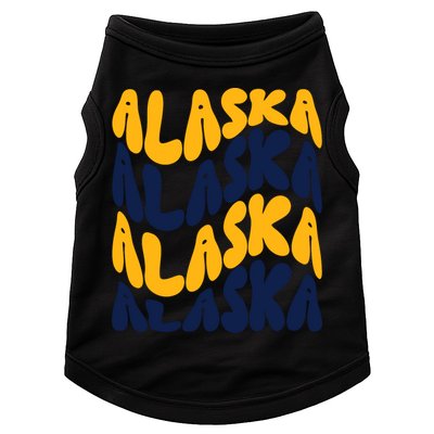 Alaska Retro Wave Doggie Tank