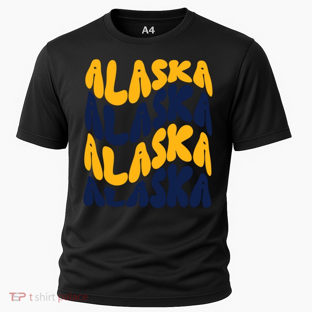 Alaska Retro Wave Performance Shirt